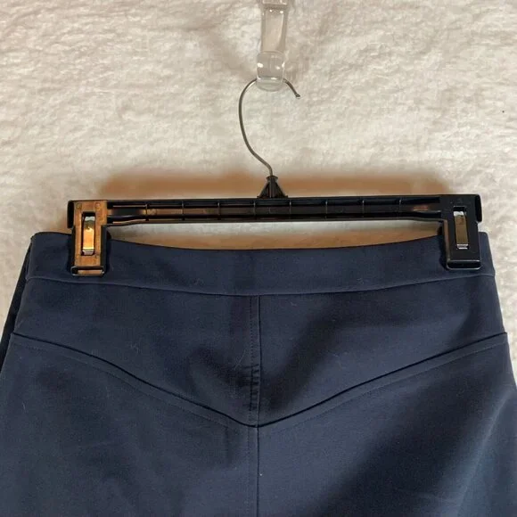MM. LaFleur Women's The Foster‎ Pant Power Stretch Side Zip Navy Size 2 9543 - Picture 11 of 15